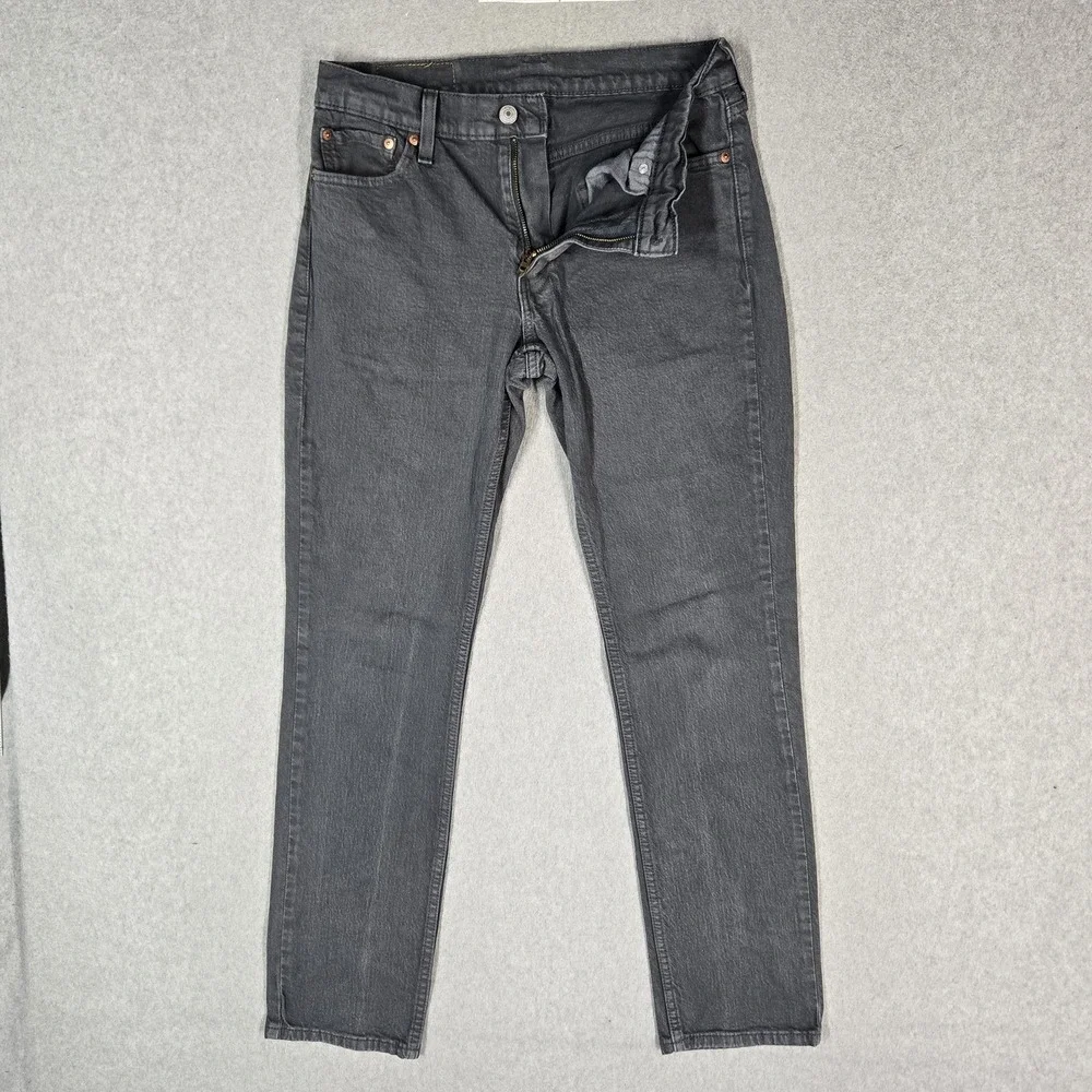 Levi's 511 Men Jeans 30X32 Gray Denim Slim Fit 29